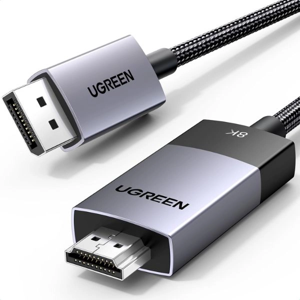 Cáp chuyển DisplayPort sang HDMI 2.1 8K 1m Ugreen 80395