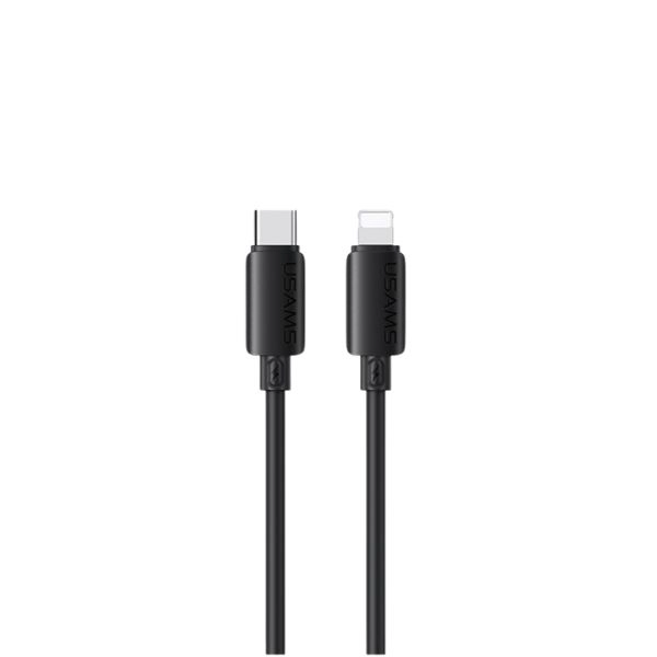 Cáp sạc nhanh Type C sang Lightning USAMS SJ788 U98 30W dài 1M SJ788USB01 - Black