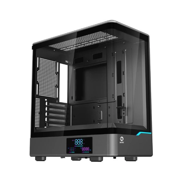 Case MIK H7 240 M-ATX Black 