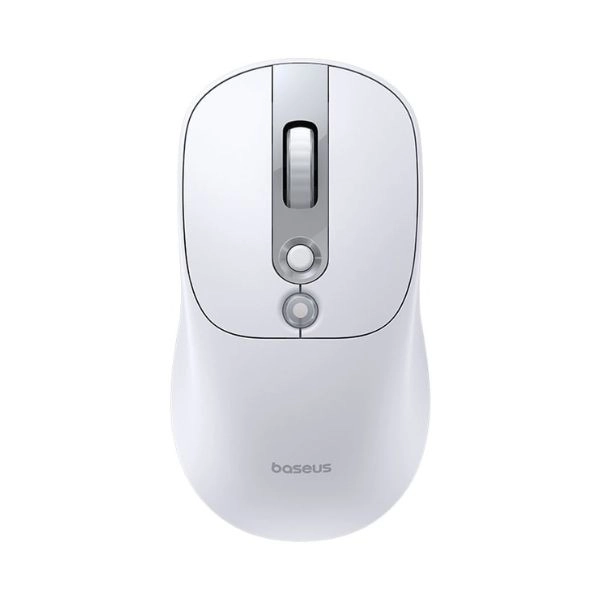 Chuột không dây Baseus Editor EM2 Ergonomic B0203500 (LVN092-WH) - Moon White