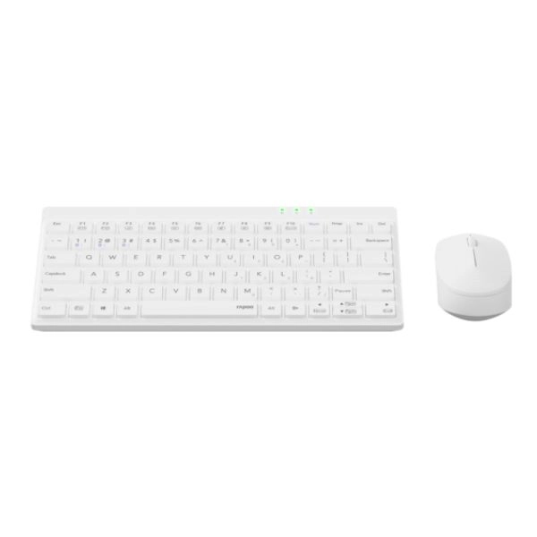 Combo bàn phím + chuột Rapoo 8000GT màu Trắng