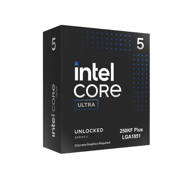 CPU Intel Core Ultra 5 250KF Plus (18C/ 18T/ 3.3 GHz - 5.3 GHz/ 30 MB/ LGA1851)