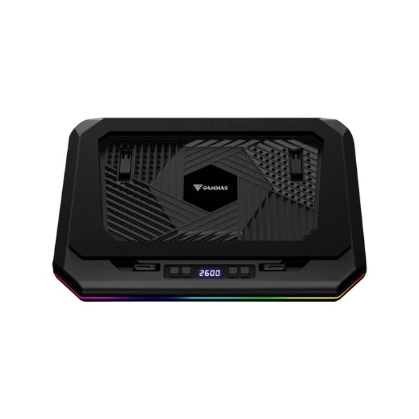 Đế tản nhiệt laptop Gamdias Aether P1 Pro RGB (Black)