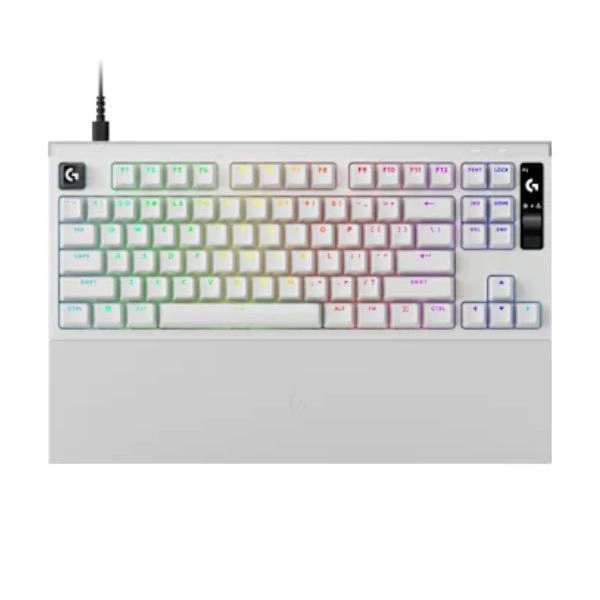 Bàn Phím Có Dây Logitech Pro X2 Tkl Rapid Trắng (920-014102)