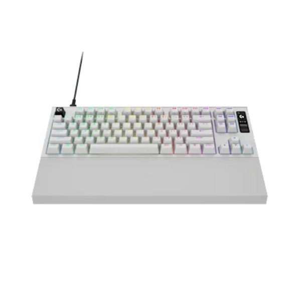 Bàn Phím Có Dây Logitech Pro X2 Tkl Rapid Trắng (920-014102)