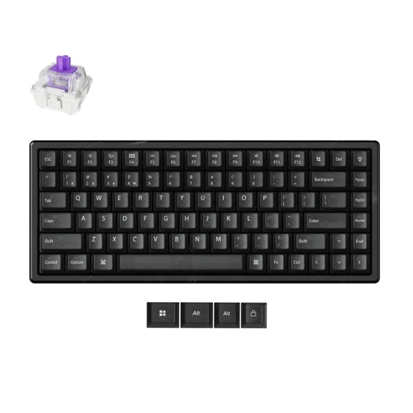 Bàn phím Keychron K2 HE Wireless Hot-swappable RGB Backlight Nebula Switch - Resin Special Edition (K2H-F1R)