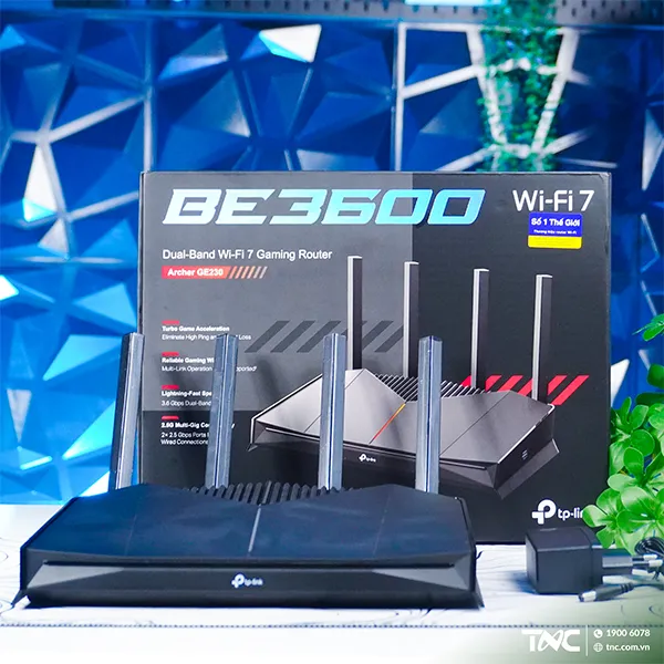 Bộ Phát Wifi TP-Link Gaming Archer GE230 (3570 Mbps/ Wifi 7/ 2.4/5 GHz)