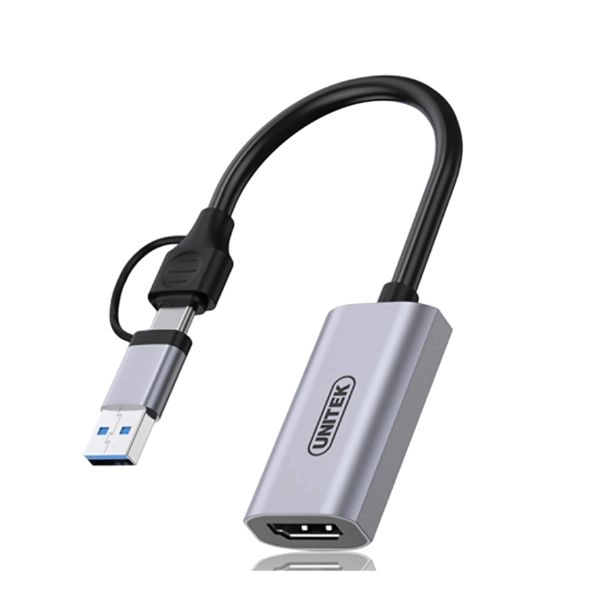 Cáp Chuyển Đổi USB/Type-C sang HDMI Unitek V141B