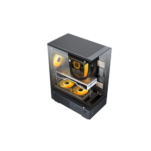 Case MIK H3 M-ATX Black