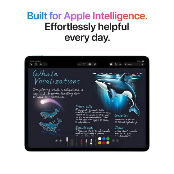 iPad Air M4 11 inch Wifi 128GB Space Gray MH304ZA/A (M4/ Ram 12GB/ SSD 128GB/ 11 inch/ iPadOS/ 1Y/ Xám)