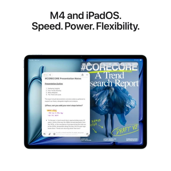 iPad Air M4 11 inch Wifi 128GB Starlight (M4/ Ram 12GB/ SSD 128GB/ 11 inch/ iPadOS/ 1Y/ Vàng Ánh Sao)