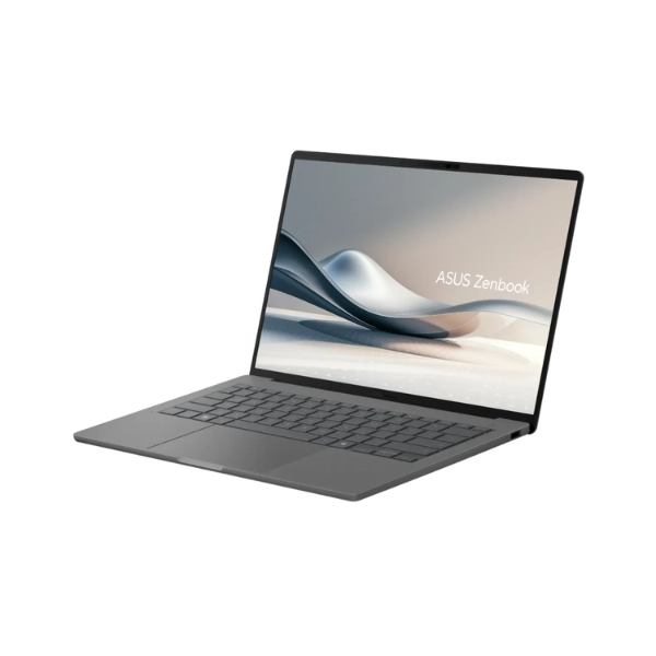 Laptop ASUS Zenbook A14 UX3407NA-QD254W (X2 Elite X2E88100/ Ram 32GB/ SSD 1TB/ 14 inch OLED/ Windows 11 Home/ 2Y/ Xám)