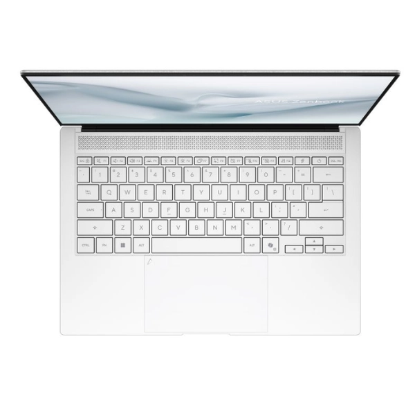 Laptop ASUS Zenbook S14 UX5406AA-SU348W (Ultra 9 386H/ Ram 16GB/ SSD 512GB/ 14 inch Touch/ Windows 11 Home/ 2Y/ Trắng)