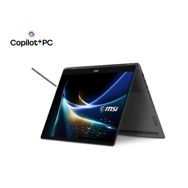 Laptop MSI Prestige N16 Flip AI+ C1XMT-016VN (RTX Spark N1X/ Ram 128GB/ SSD 2TB/ 16 inch OLED/ Windows 11 Pro/ 2Y/ Xám)