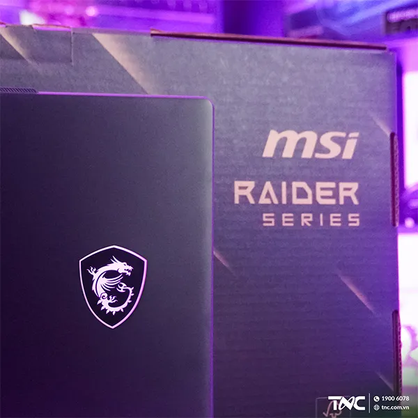 Laptop MSI Raider A16 HX B8WH-031VN (AMD Ryzen 9 8940HX/ Ram 32GB/ SSD 1TB/ RTX 5070 Ti/ 16 inch/ Windows 11 Home/ 3Y)