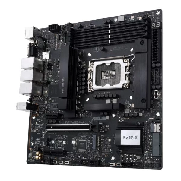 Mainboard Asus Pro WS W680M-ACE SE (4 x DDR5/ 192GB/ LGA1700/ m-ATX)