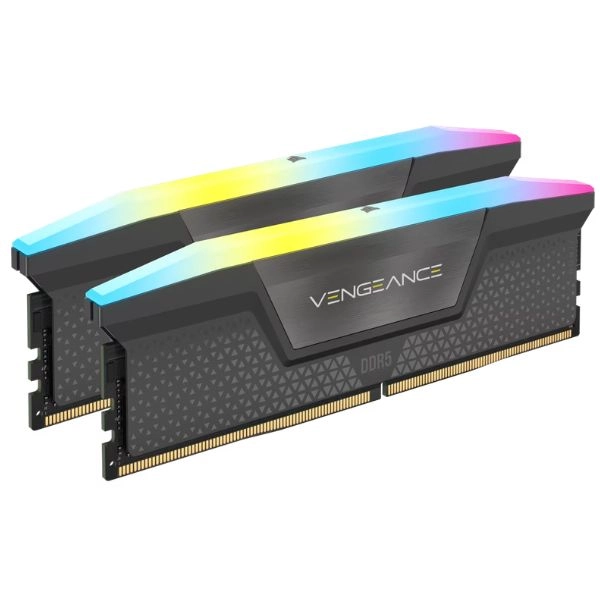 Ram Desktop Corsair Vengeance RGB 64GB DDR5 Bus 6000MT/s CMH64GX5M2D6000Z40 với LED RGB