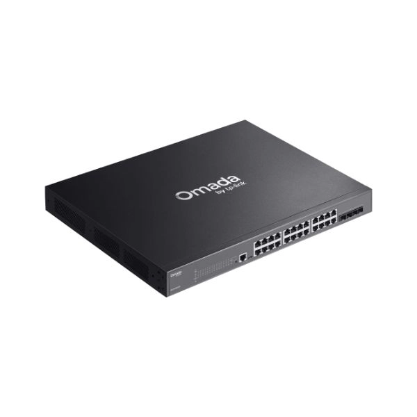 Switch TP-Link SG3428XMP (24 port/ 10/100/1000 Mbps/ PoE+/ 4 SFP+ 10Gbps)