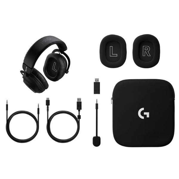 Tai nghe Gaming Logitech PRO X3 LIGHTSPEED Black (981-001741)