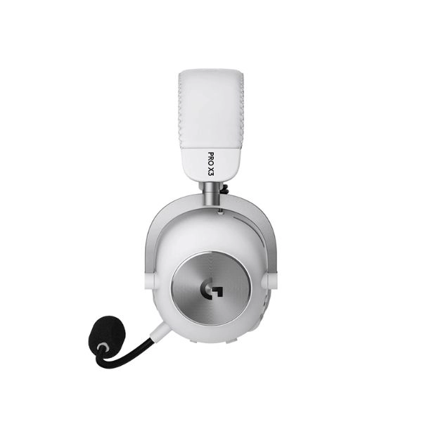 Tai nghe Gaming Logitech PRO X3 LIGHTSPEED White (981-001749)