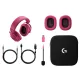 Tai nghe Gaming Logitech PRO X3 LIGHTSPEED Magenta (981-001757)