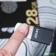USB Lexar Fingerprint F35 Pro 3.2 Gen 1 Flash Drive 128GB LJDF35P128G-RNBNG