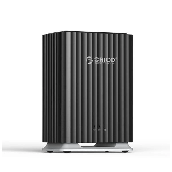 Hộp Đựng Ổ Cứng 3.5 inch 2 Khe Cắm SATA 3 USB-C ORICO 9728C3-EU-BK-BP