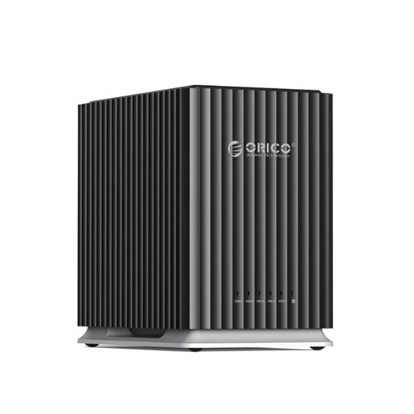 Hộp Đựng Ổ Cứng 3.5 inch 5 Khe Cắm SATA 3 USB-C ORICO 9758C3-V1-EU-BK-BP