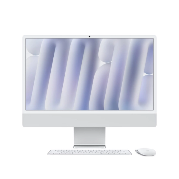 iMac M4 2024 24 inch Silver MWUC3SA/A (M4 8CPU/GPU / Ram 16GB/ SSD 512GB/ 24 inch/ macOS/ 1Y/ Bạc)