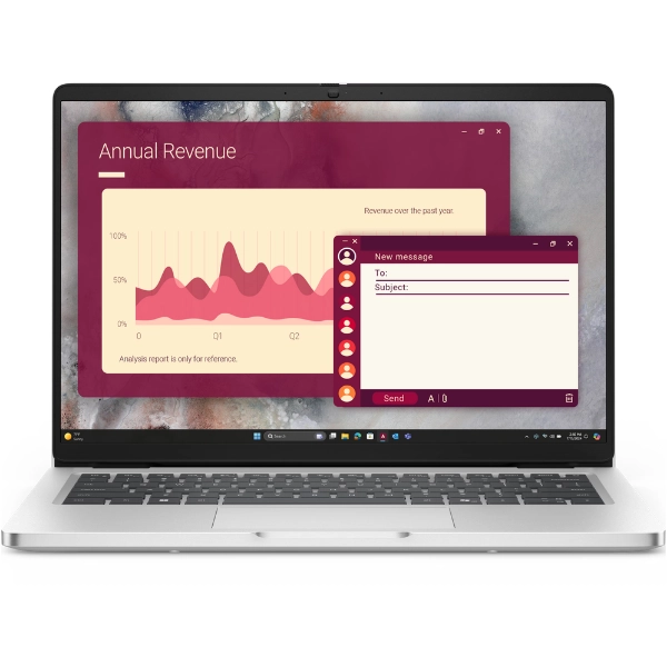 Laptop Dell Pro 14 PC14250 42DLT-PC14U701 (Ultra 7-255U/ Ram 16GB/ SSD 512GB/ 14 inch/ Windows 11 Pro/ 2Y) 
