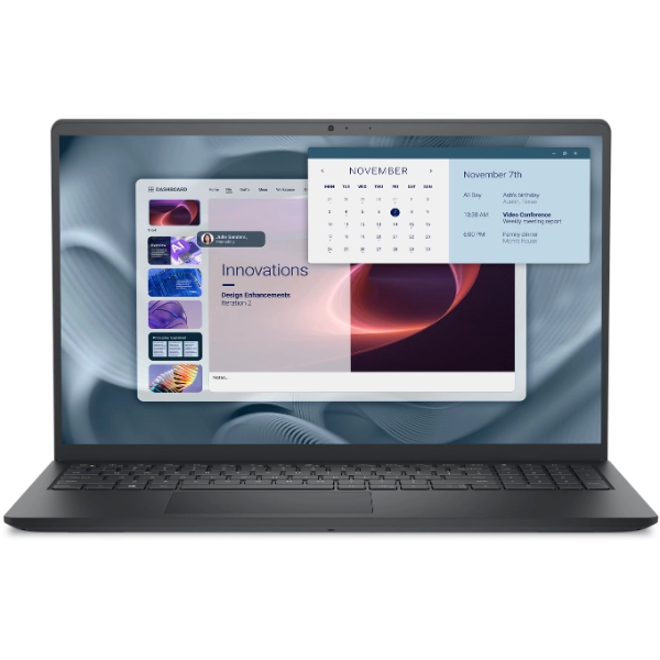 Laptop Dell Pro 15 Essential PV15250-100U-8512W-2Y (Core 3-100U/ Ram 8GB/ SSD 512GB/ 15.6 inch/ Windows 11 Home/ Office/ 2Y/ Đen)