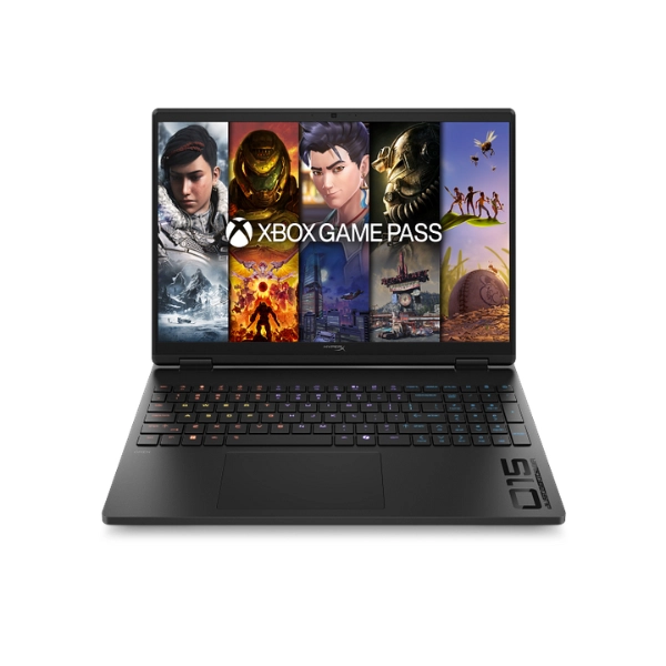 Laptop HP HyperX Omen Gaming 15-ga0091TX D72D7PA (i5-14450HX/ Ram 16GB/ SSD 512GB/ RTX 5060/ 15.3 inch/ Windows 11 Home/ 1Y/ Đen)