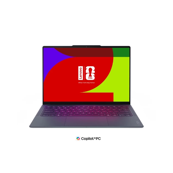 Laptop Lenovo Yoga Slim 7 Ultra 14IPH11 83QK006GVN FIFA EDITION (Ultra 7 355/ Ram 32GB/ SSD 1TB/ 14in OLED/ Windows 11 Home + M365 Basic + Office Home 2024/ 3Y/ Trắng)