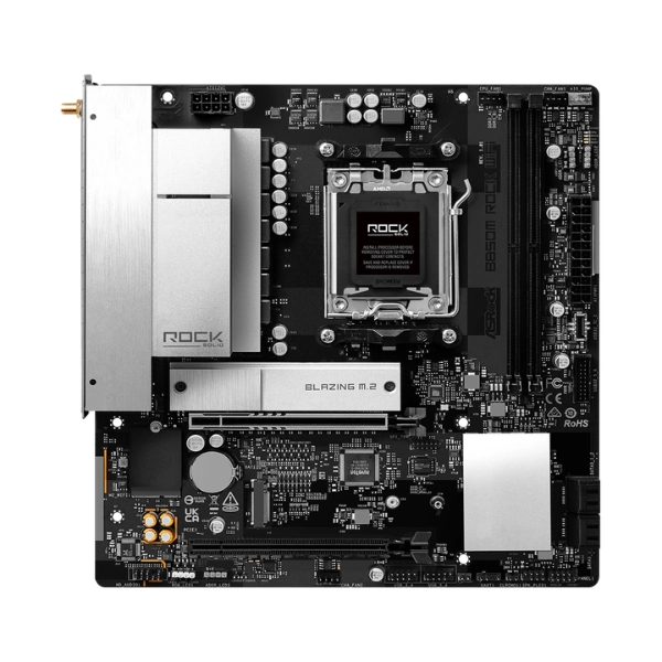 Mainboard Asrock B850M Rock WiFi (2 x DDR5/ 128GB/ AM5/ m-ATX)