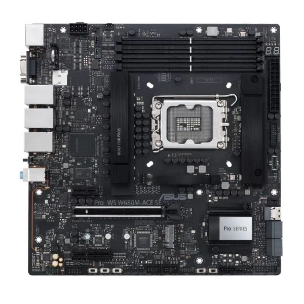 Mainboard Asus Pro WS W680M-ACE SE (4 x DDR5/ 192GB/ LGA1700/ m-ATX)