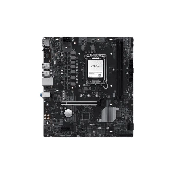 Mainboard MSI PRO B860M-E (2 x DDR5/ 128GB/ LGA 1851/ m-ATX)