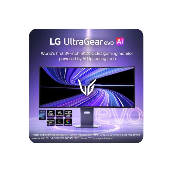 Màn hình LCD LG OLED Gaming 39GX950B-B.ATV (39 inch/ 5120 x 2160/ OLED/ 0.03ms / 300cd/m2/ 165Hz) 
