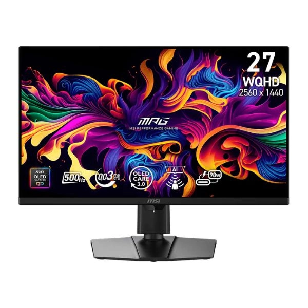 Màn hình LCD MSI 271QR QD-OLED X50 ( 27 inch/ 2560 x 1440/ QD-OLED/ 300cd/m2/ 0.03ms/ 500Hz) 
