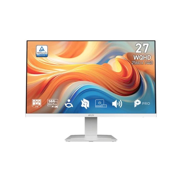 Màn hình LCD MSI PRO MP273QW E14 (27 inch/ 2560 x 1440/ 300 cd/m2/ 1ms/ 144Hz/ 2W x 2 Speakers)