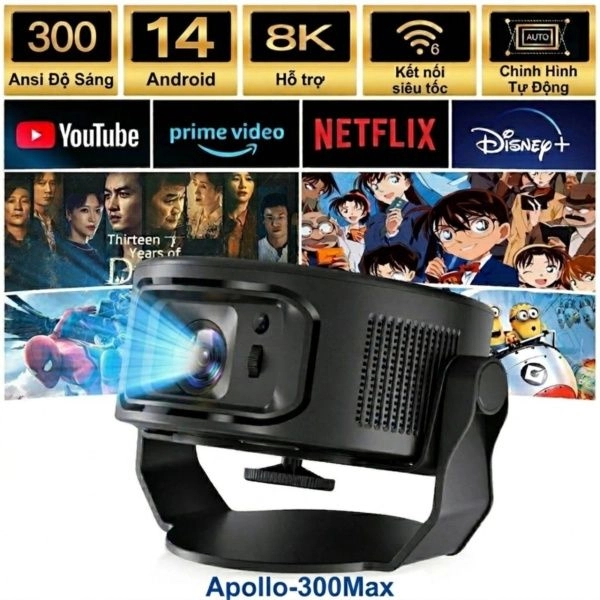 Máy chiếu mini APOLLO 300MAX 