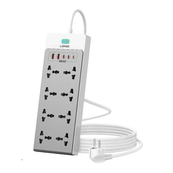 Ổ cắm điện đa năng 13-in-1 LDNIO SC4 (Grey)