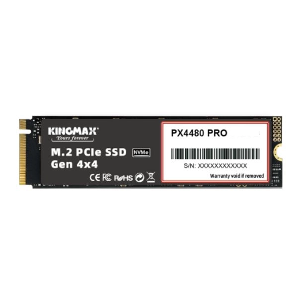 Ổ cứng gắn trong SSD Kingmax M.2 2280 PCIe NVMe Gen4x4 PX4480 Pro 500GB
