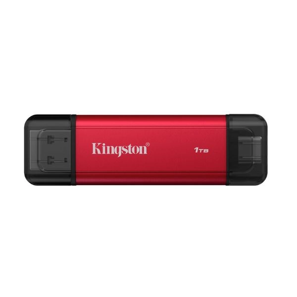 Ổ cứng SSD gắn ngoài Kingston Dual Portable USB 3.2 Gen 2.0 1TB SPSD/1TB