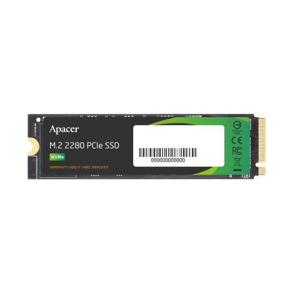 Ổ cứng SSD gắn trong Apacer M.2 PCIe Gen3 x4 AS2280P4U 512GB AP512GAS2280P4U-1