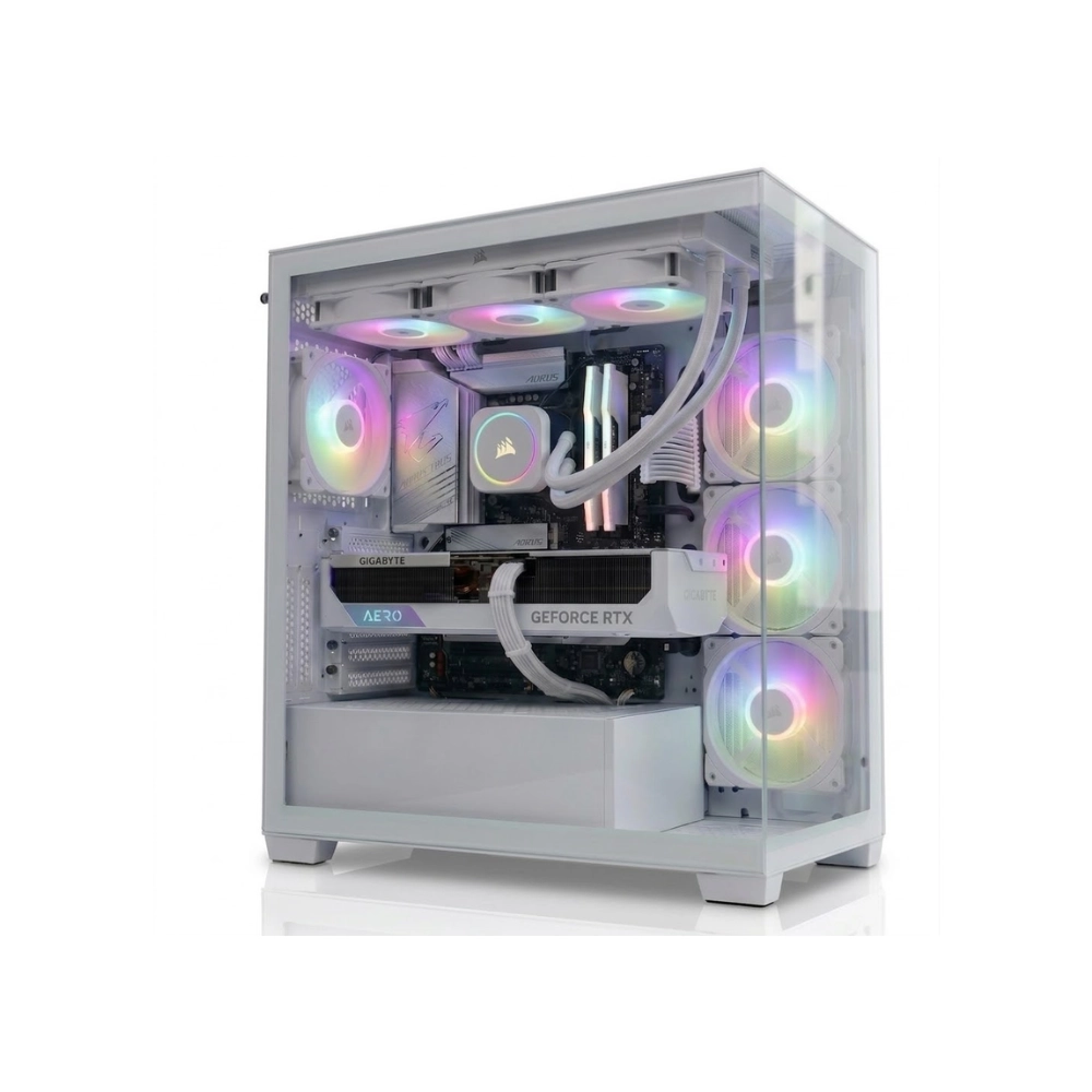 Máy bộ TNC x Corsair PRO WHITE (i7 14700F/ Ram 32GB/ SSD 1TB/ VGA 5070 12GB OC)
