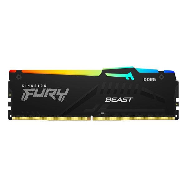 Ram Desktop Kingston Fury Beast RGB 8GB DDR5 Bus 5600Mhz KF556C40BBA-8