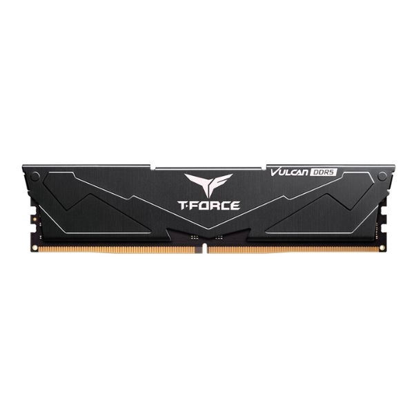Ram Desktop TeamGroup T-Force Vulcan Black 16GB DDR5 Bus 6000Mhz 