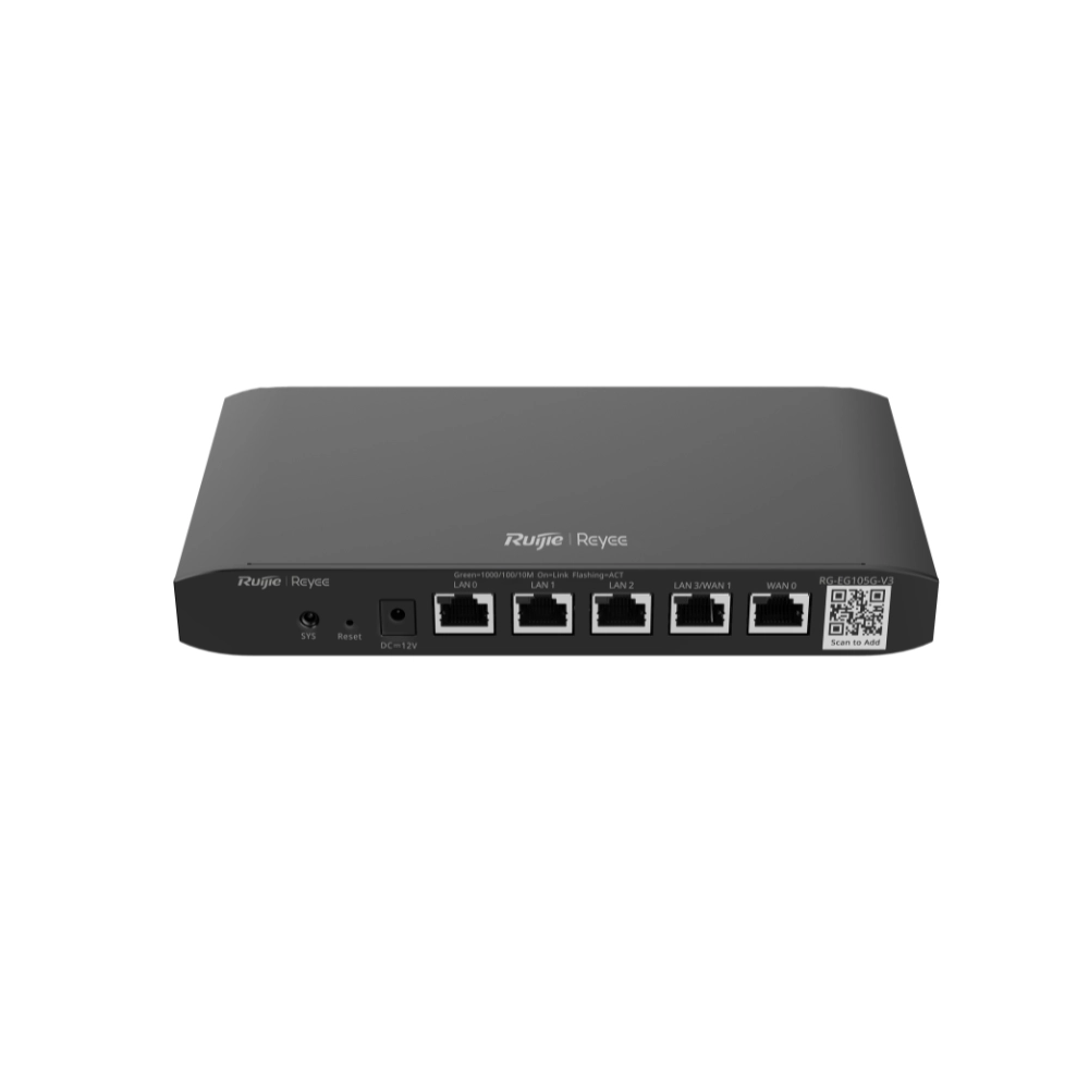 Router cân bằng tải Ruijie RG-EG105G-V3 (5 port/ 1 Gbps)