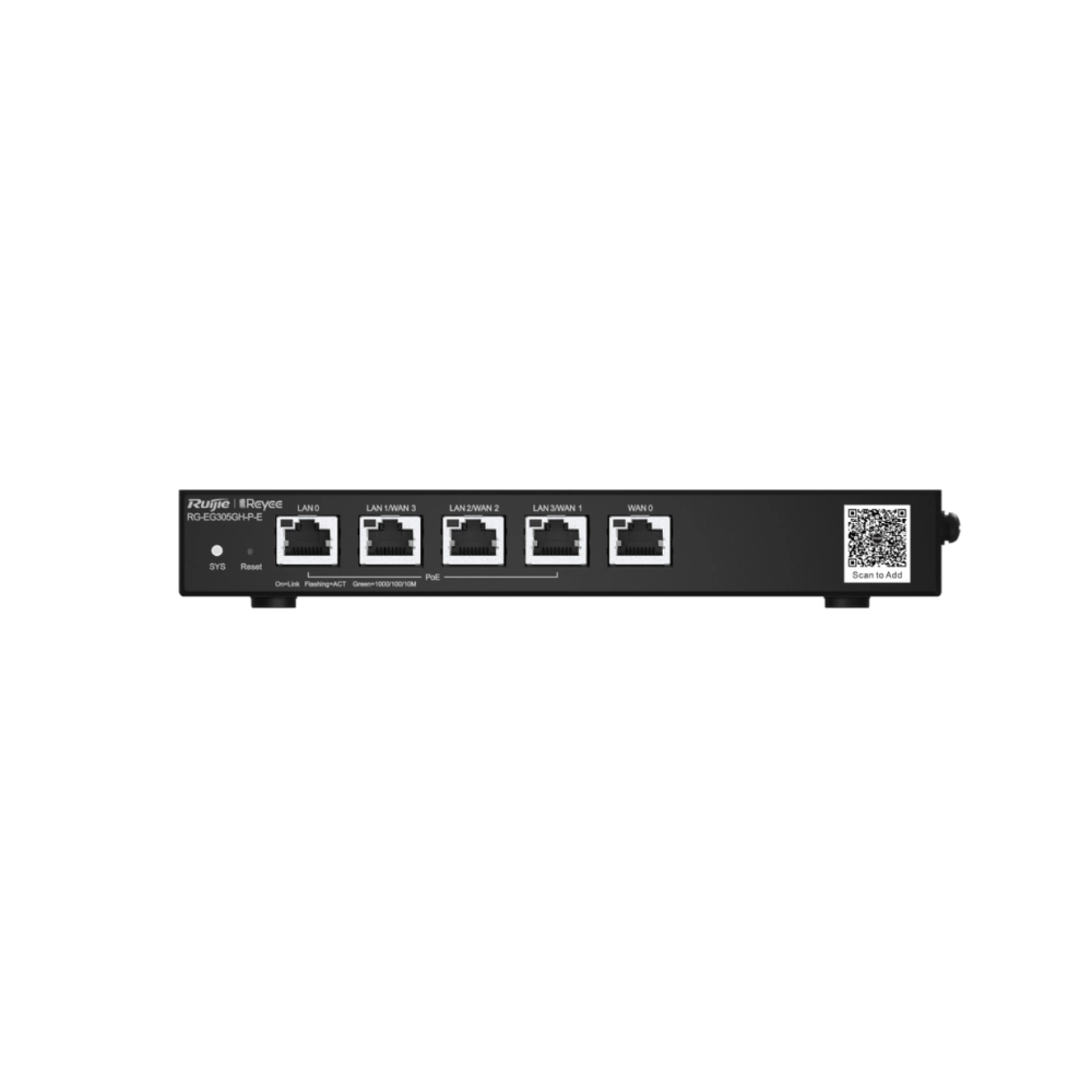 Router cân bằng tải Ruijie RG-EG305GH-P-E (5 port/ 1 Gbps)