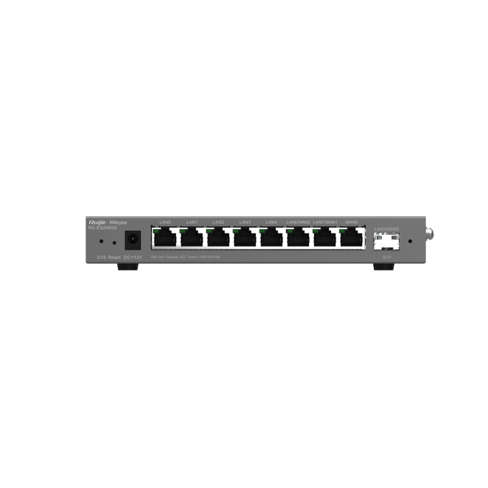 Router cân bằng tải Ruijie RG-EG209GS (9 port/ 1 Gbps/ SFP)